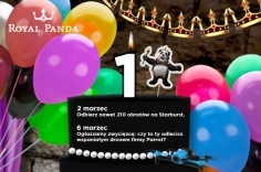 Urodzinowa promocja z darmowymi spinami w Royal Pandy